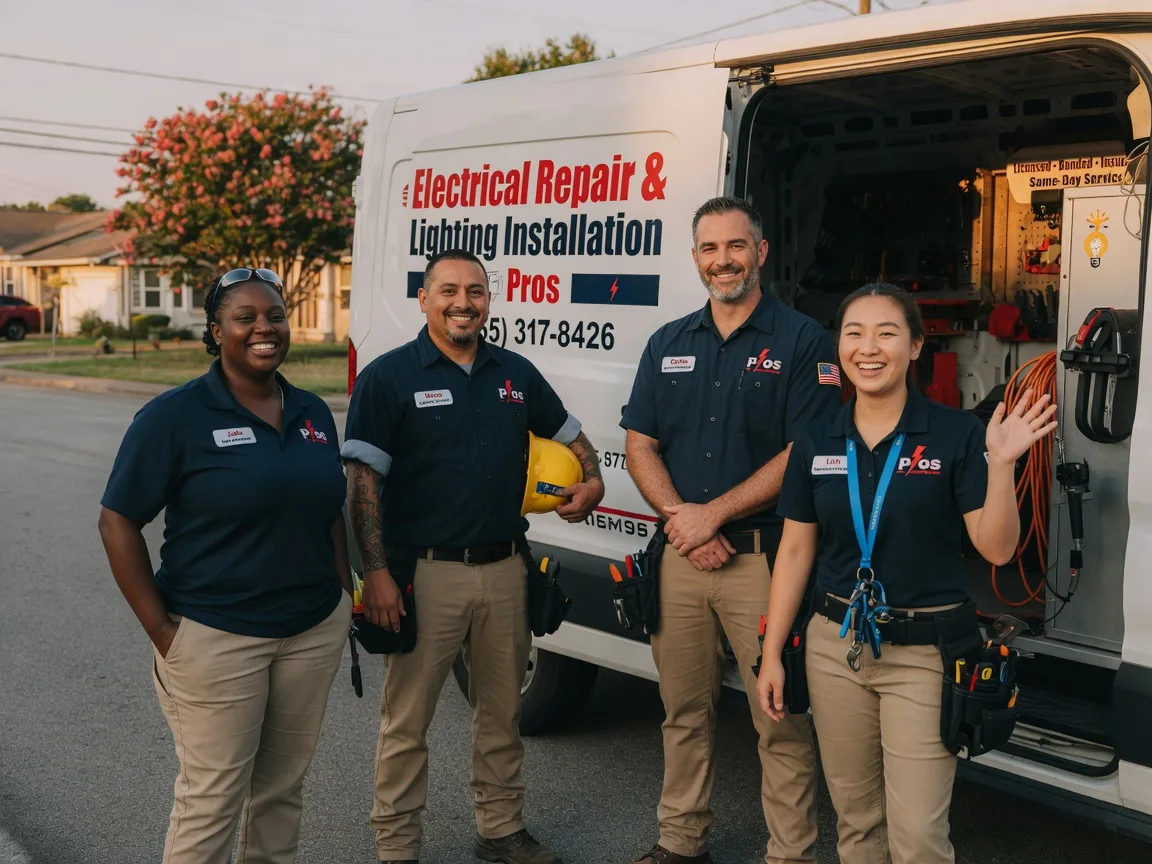 Licensed Electrician company in Roans Prairie, TX